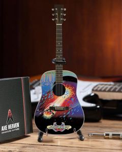 AXE HEAVEN Official Journey Escape Album Tribute Acoustic Miniature Guitar Display Gift