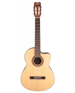 Jasmine JC25CE-NAT Acoustic-Electric Cutaway Classical Guitar