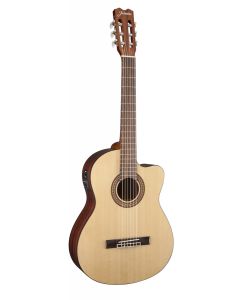 Jasmine JC25CE-NAT Acoustic-Electric Cutaway Classical Guitar