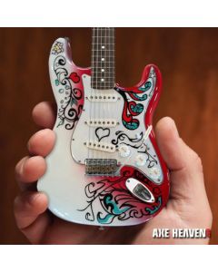 AXE HEAVEN Jimi Hendrix Fender Strat MINIATURE Guitar Display Gift