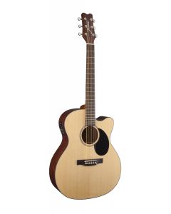 Jasmine JO36CE-NAT Orchestra Acoustic-Electric Cutaway Guitar