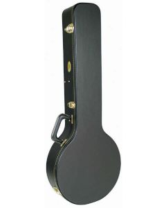 MBT Hardshell Wood Banjo Case - Black Tolex Covering - MBTBANWBK