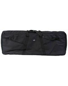 MBT KBG1 42.25" x 14.625" x 5.25" Padded Black Keyboard Gig Bag with Straps