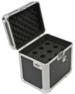 OSP ATA 12-Slot Space Microphone ATA Road Flight Tour Travel Mics Case