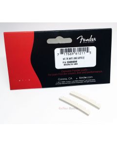 Genuine Fender American Standard Jazz/J Bass Slotted Neck Nut Pack - Pack of 2