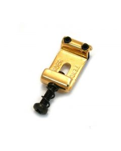 Genuine Fender American Vintage Strat/Stratocaster Bridge Saddle, Single, Gold