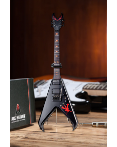 AXE HEAVEN Kerry King Dean USA V Limited Edition Custom Miniature Guitar Gift