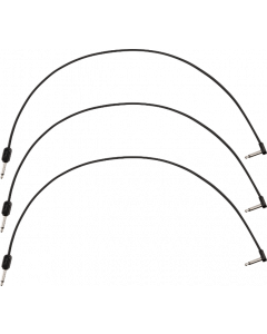 Fender Blockchain 24" Pedal Patch Cables, 3-pack, Straight/Angle