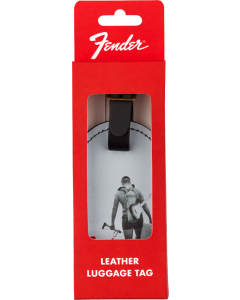  Genuine Fender Guitars Vintage Ad Luggage/Suitcase Tag, Scuba Diver