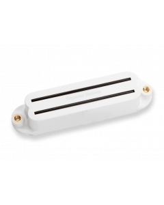 Seymour Duncan SHR-1b Hot Rails Bridge Pickup for Strat, White, 11205-02-W