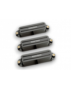 Seymour Duncan Hot Rails Stratocaster Pickup Set, Black