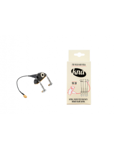 KNA Pickups VV-3V Portable Piezo Pickup w/ Volume Control for Violin & Viola