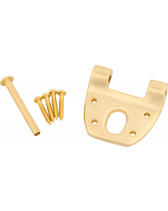 Bigsby Extra Short Hinge, w/ Hinge Pin and Screws, Gold, 180-0042-006