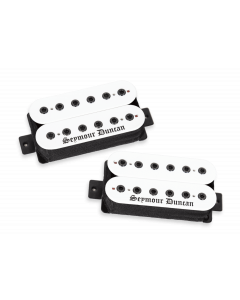 Seymour Duncan Blackened Black Winter Humbucker Pickups Set, WHITE