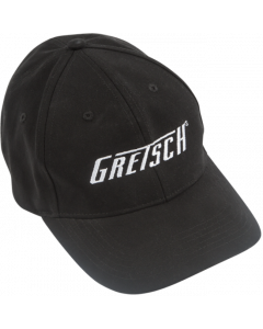 Genuine Gretsch Guitars Flexfit Hat, Black, S/M