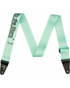 Genuine Fender Tom DeLonge To The Stars Guitar Strap, Surf Green