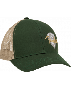 Genuine Fender Guitars Globe Pick Patch Hat, Green/Khaki, One Size