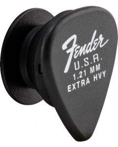 Genuine Fender Guitar Pick CELL/MOBILE PHONE GRIP Holder, Black