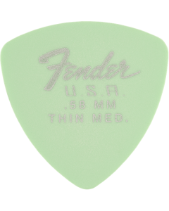 Fender  Dura-Tone 346 Shape Guitar Picks, .58, Surf Green, 12-Pack