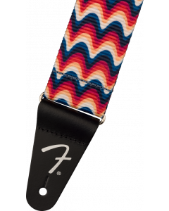 Genuine Fender Retro Series Guitar Strap, Retro Ripple