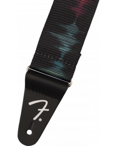 Genuine Fender Retro Series Guitar Strap, Retro Sound Wave