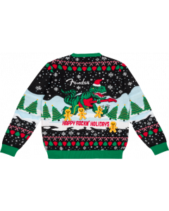 Genuine Fender Guitars 2023 "TELEREX" Ugly Christmas Sweater, M, MEDIUM