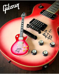 AXE HEAVEN AUTOGRAPHED by Jay Jay French Twisted Sister MINIATURE Mini Guitar