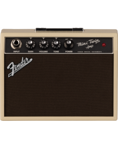 Fender Mini '65 Twin Electric Guitar Amplifier Miniature Portable Amp, Blonde