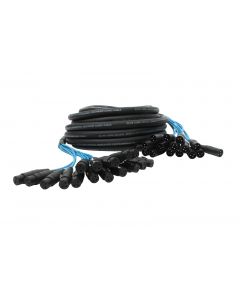 Elite Core 16 Channel 50' ft Fan-to-Fan Audio Cable XLR Stage Snake - PEX1650