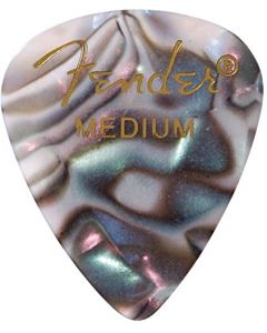 Fender 351 Premium Celluloid Guitar Picks - MEDIUM, ABALONE - 144-Pack (1 GROSS)