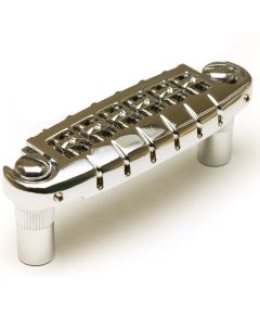 Graph Tech ResoMax NW1 Autolock Wraparound Bridge with Alloy Saddles - CHROME