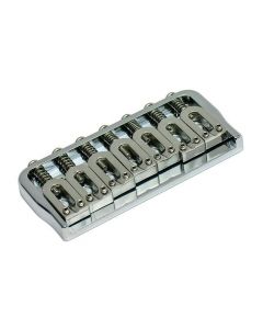 Hipshot 41070C 7-String Hardtail Fixed Electric Guitar Bridge .125" - CHROME