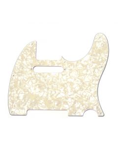 Genuine Fender 4-ply AGED WHITE PEARLOID Standard Tele/Telecaster Pickguard