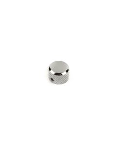 Genuine Fender American Vintage '62 Jazz Bass Knurled Upper Control Knob, CHROME