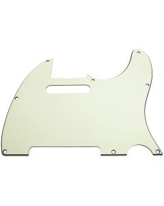 Genuine Fender Vintage '60s Style Tele/Telecaster Pickguard, 3-Ply, MINT GREEN