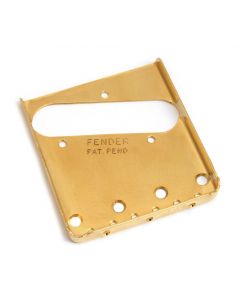 Genuine Fender Bridge Plate for American Vintage Tele/Telecaster - GOLD