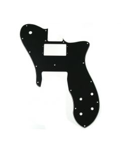 Genuine Fender 3-ply 16-Hole BLACK '72 RI Telecaster/Tele Custom Pickguard