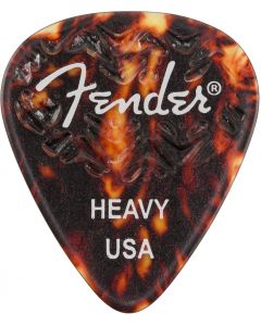 Genuine Fender Wavelength 351 Guitar Picks (6 Pack) HEAVY, SHELL - 198-3351-500