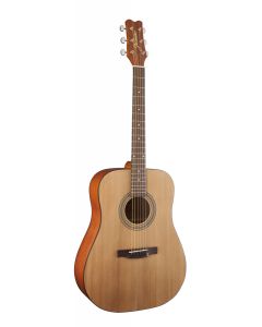 Jasmine S35 Best Starter/Beginner Dreadnought Natural Acoustic Guitar