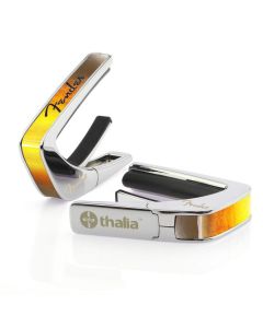 Thalia X Fender Guitar Capo - Chrome, Sunburst with Black Spaghetti Logo