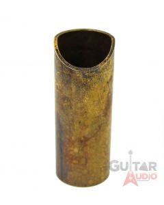 The Rock Slide, Swamp Slide, Aged Brass Guitar Slide, Medium