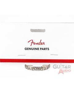 Genuine Fender Slot Head Chrome Guitar Pickguard Screws - Package of 12