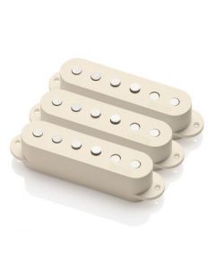 EMG SV SSS Pickup Set for Fender Strat/Stratocaster Guitar, Ivory