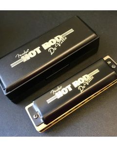 Fender Hot Rod Deville 10 Hole Major Diatonic Harmonica, Key of Bb with Case