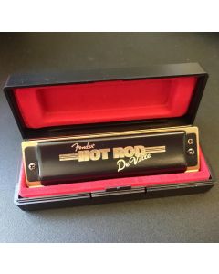 Fender Hot Rod Deville 10 Hole Major Diatonic Harmonica, Key of G with Case