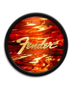 Thalia X Fender Pick Puck, Guitar Pick Holder, Tortoise/Gold Perine Logo