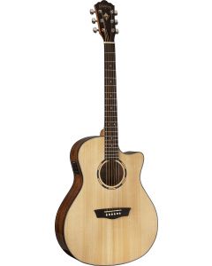 Washburn Woodline WLO10SCE Orchestra-Body Acoustic-Electric Guitar