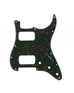 Genuine Fender Modern Pickguard, H/H Stratocaster, 11-Hole - Tortoise Shell