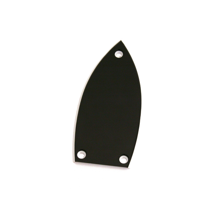 Genuine Gretsch Truss Rod Cover, Standard, Black 006-0898-000