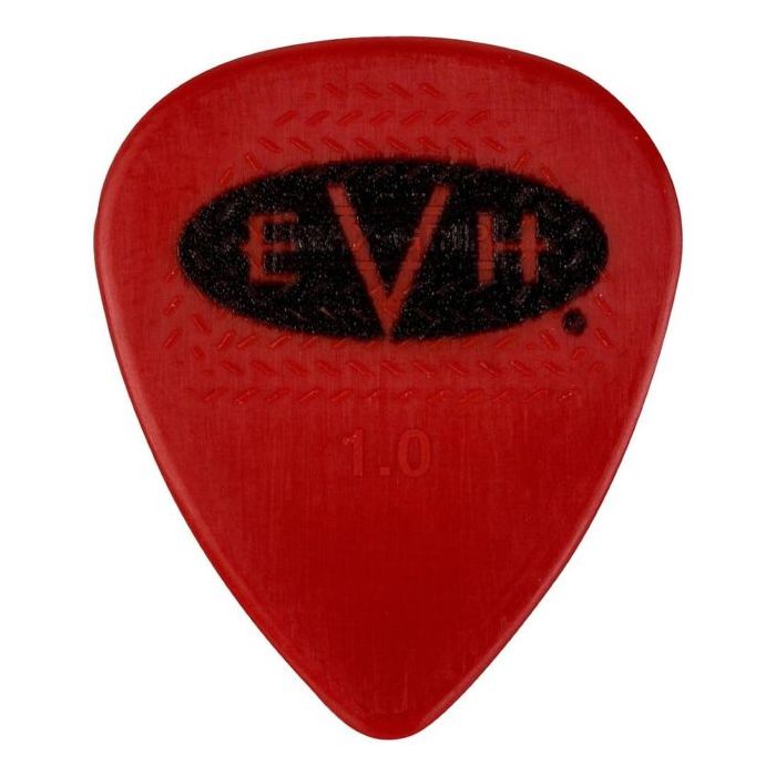EVH Signature Series Guitar Picks (6), 1.00mm, RED/BLACK, 022-1351-205